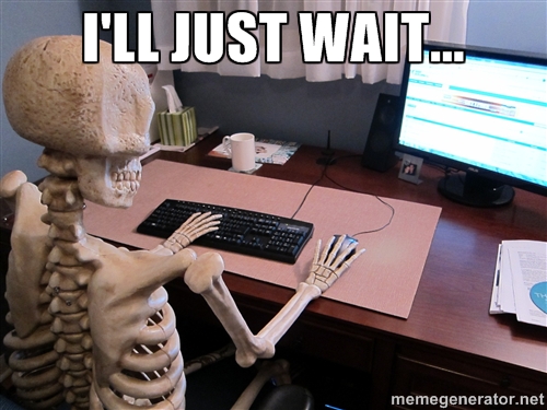 That phone call should be coming any minute now...